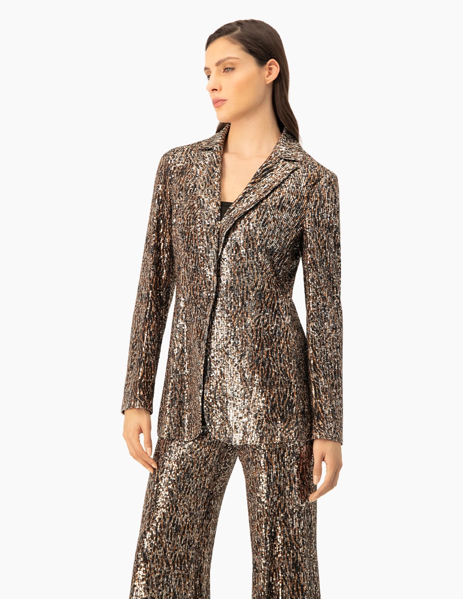 Saco sastreado casual para mujer