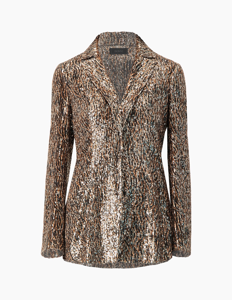 Saco sastreado casual para mujer