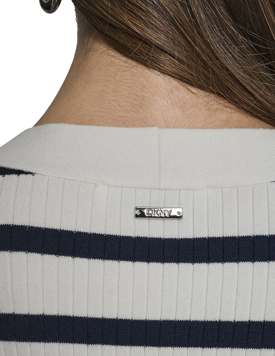 Suéter cuello V para mujer 9