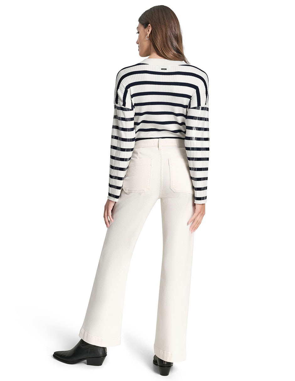 Jeans straight para mujer 5