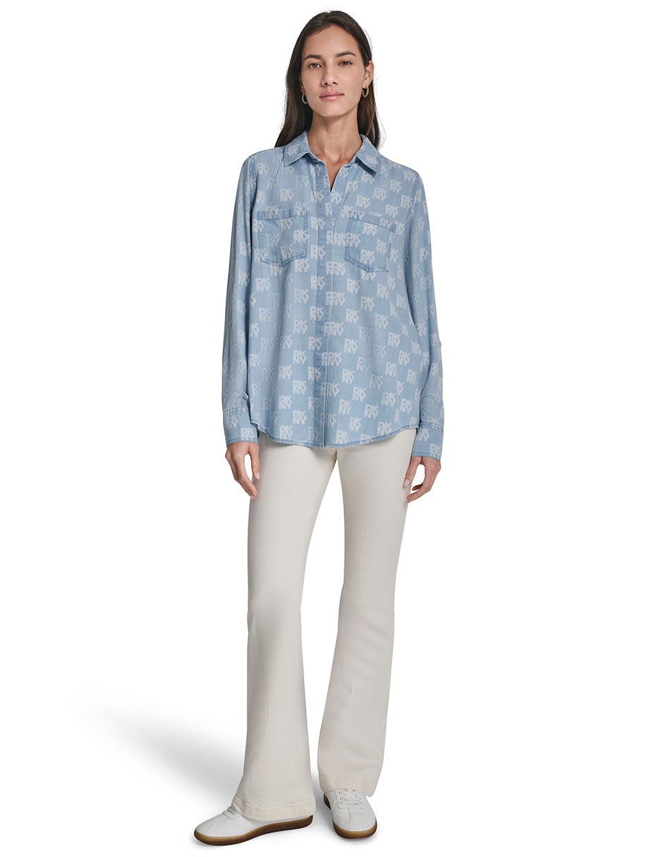 Blusa manga 3/4 para mujer 7