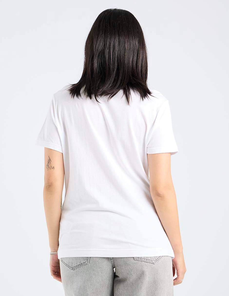 Playera manga corta cuello redondo para mujer 11