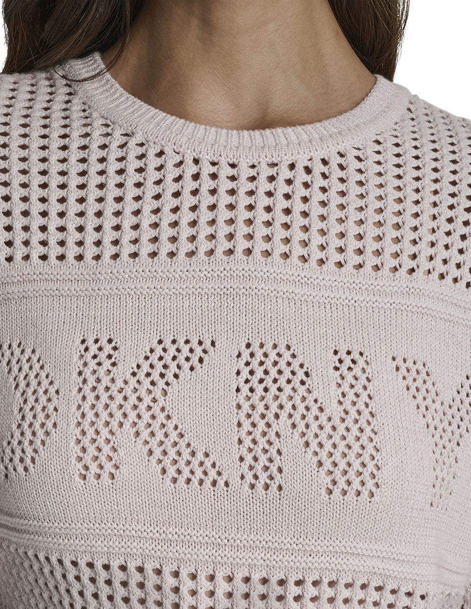 Suéter cuello redondo para mujer 8