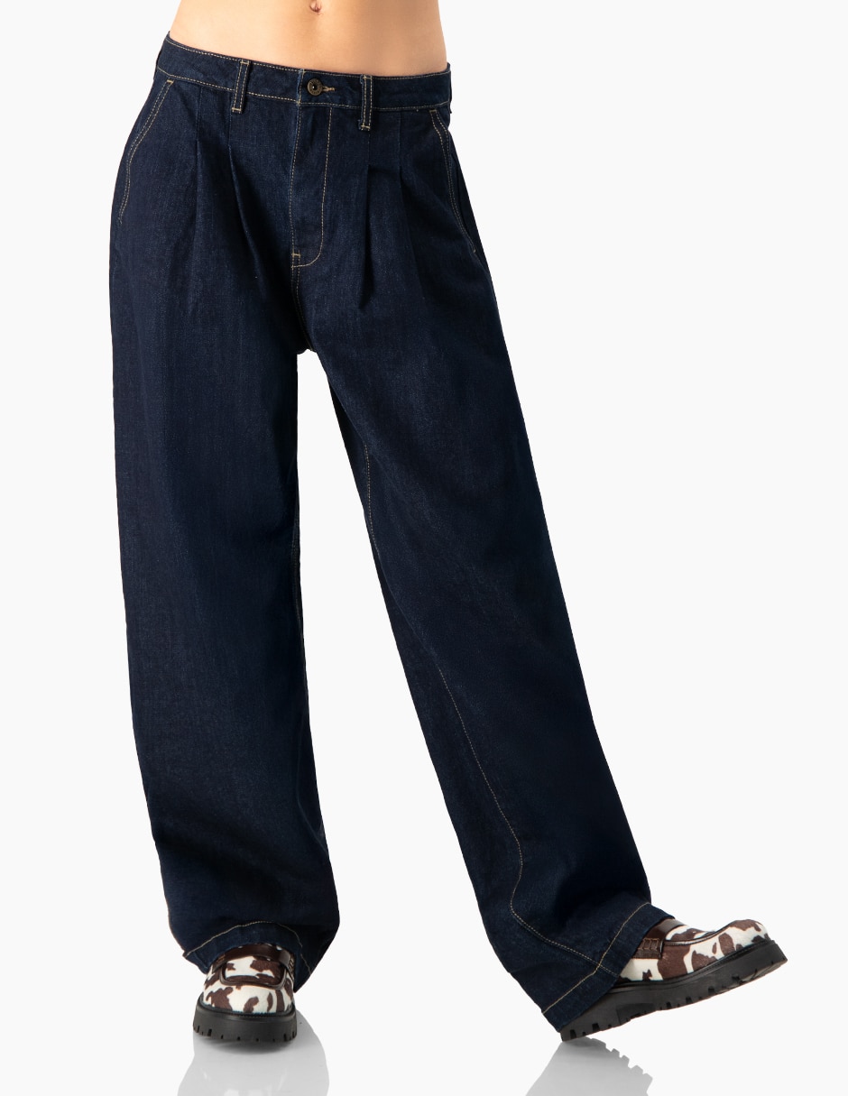 Jeans amplio para mujer