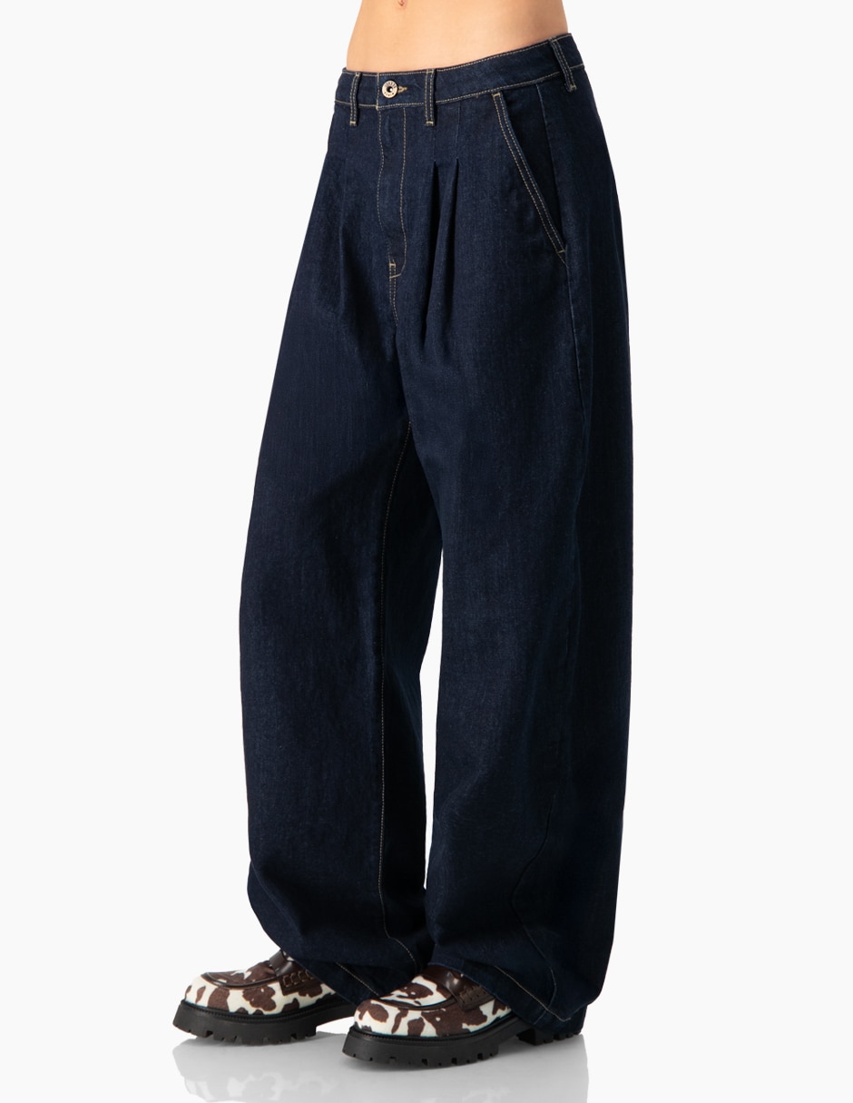 Jeans amplio para mujer 5
