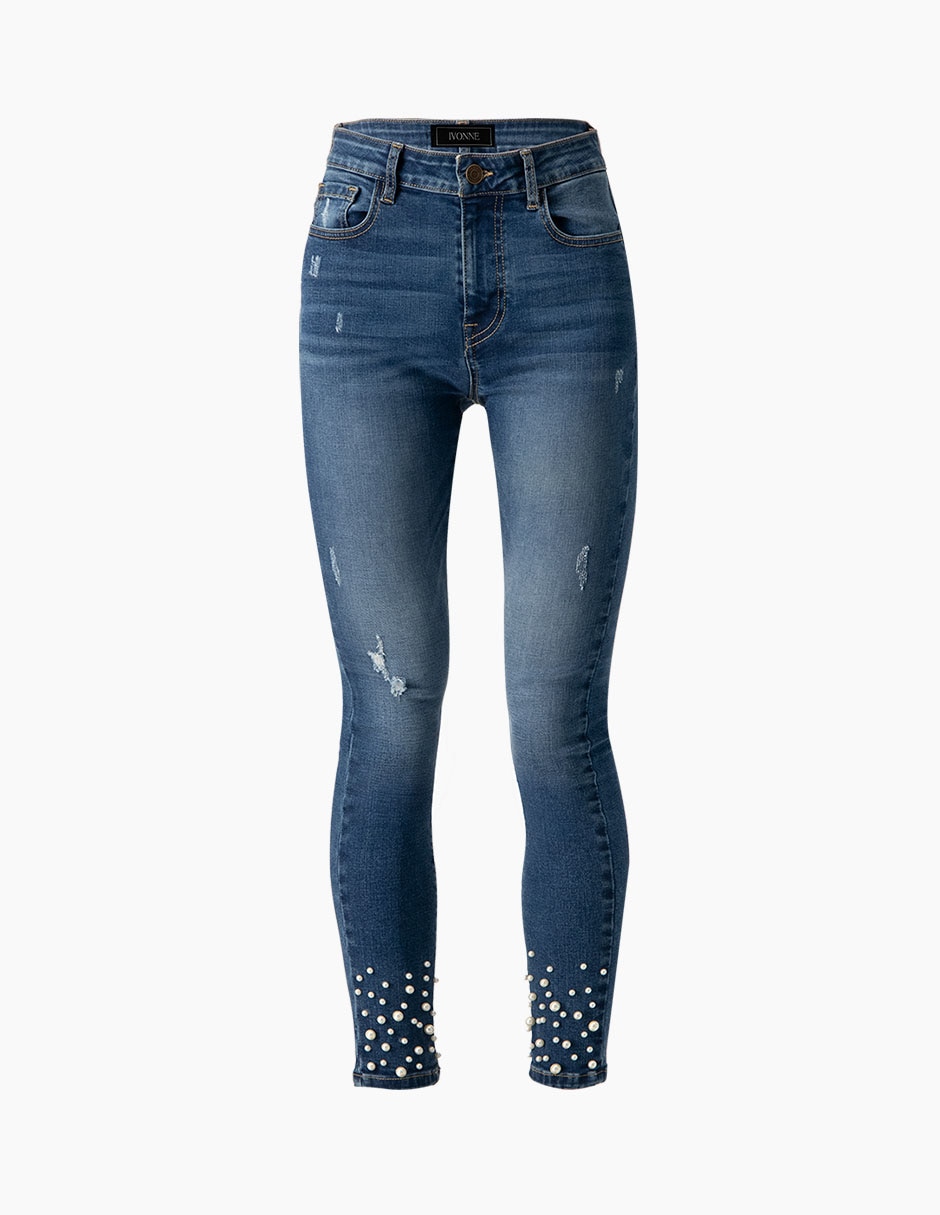 Jeans skinny para mujer 7