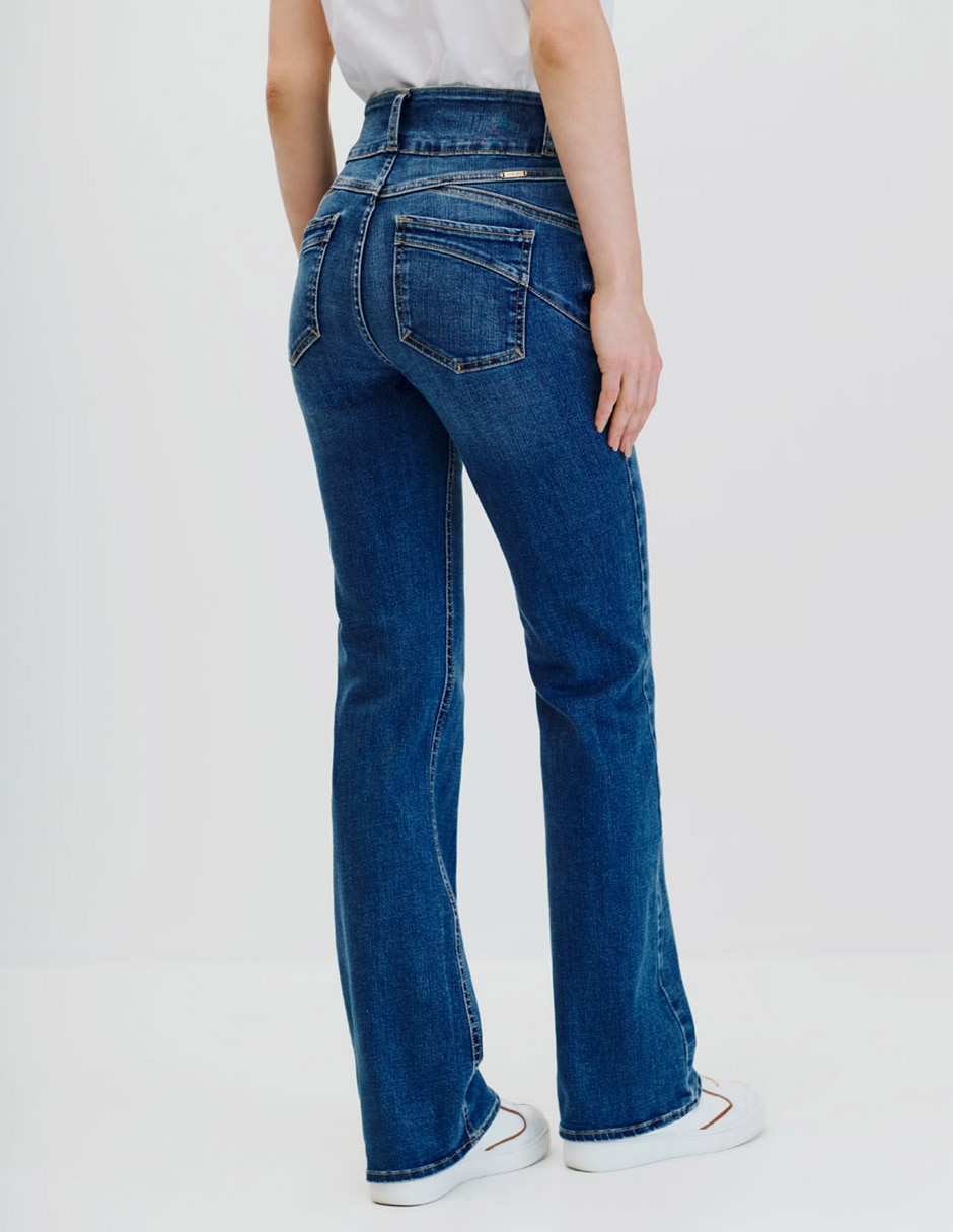 Jeans Boot Julio corte cintura alta para mujer