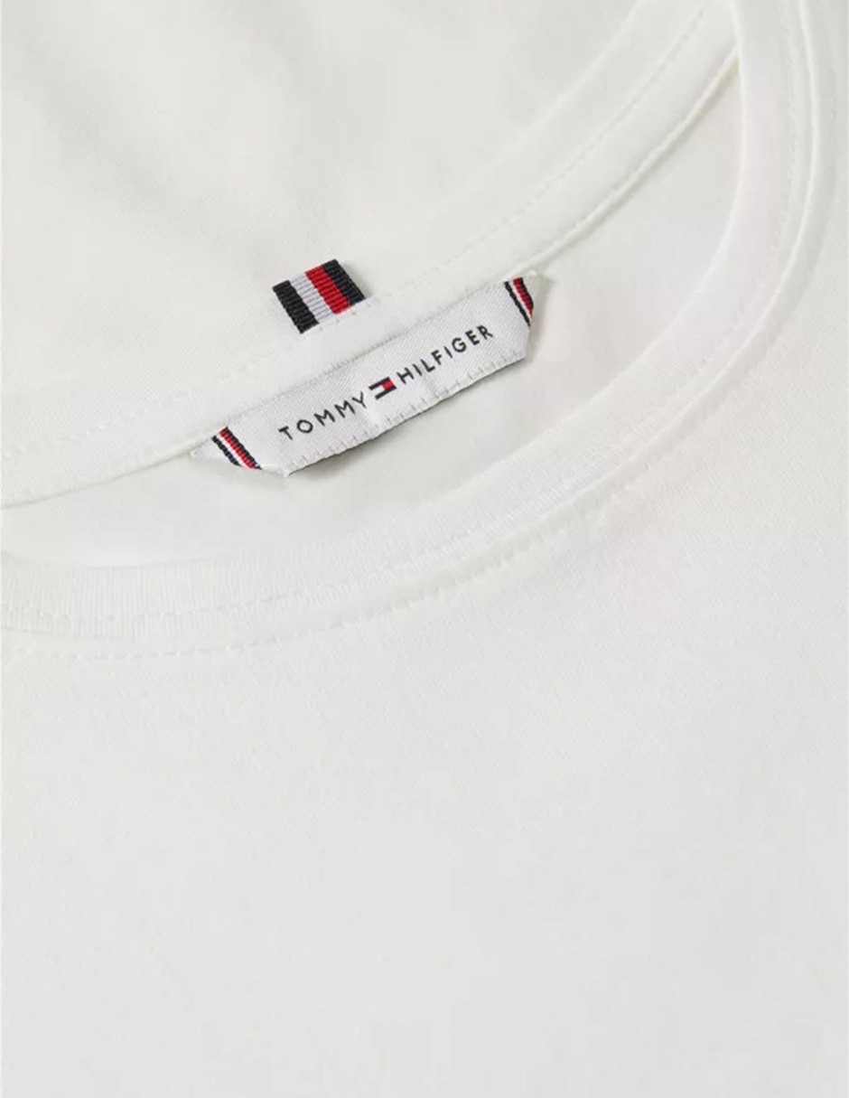 Playera manga corta cuello redondo mujer