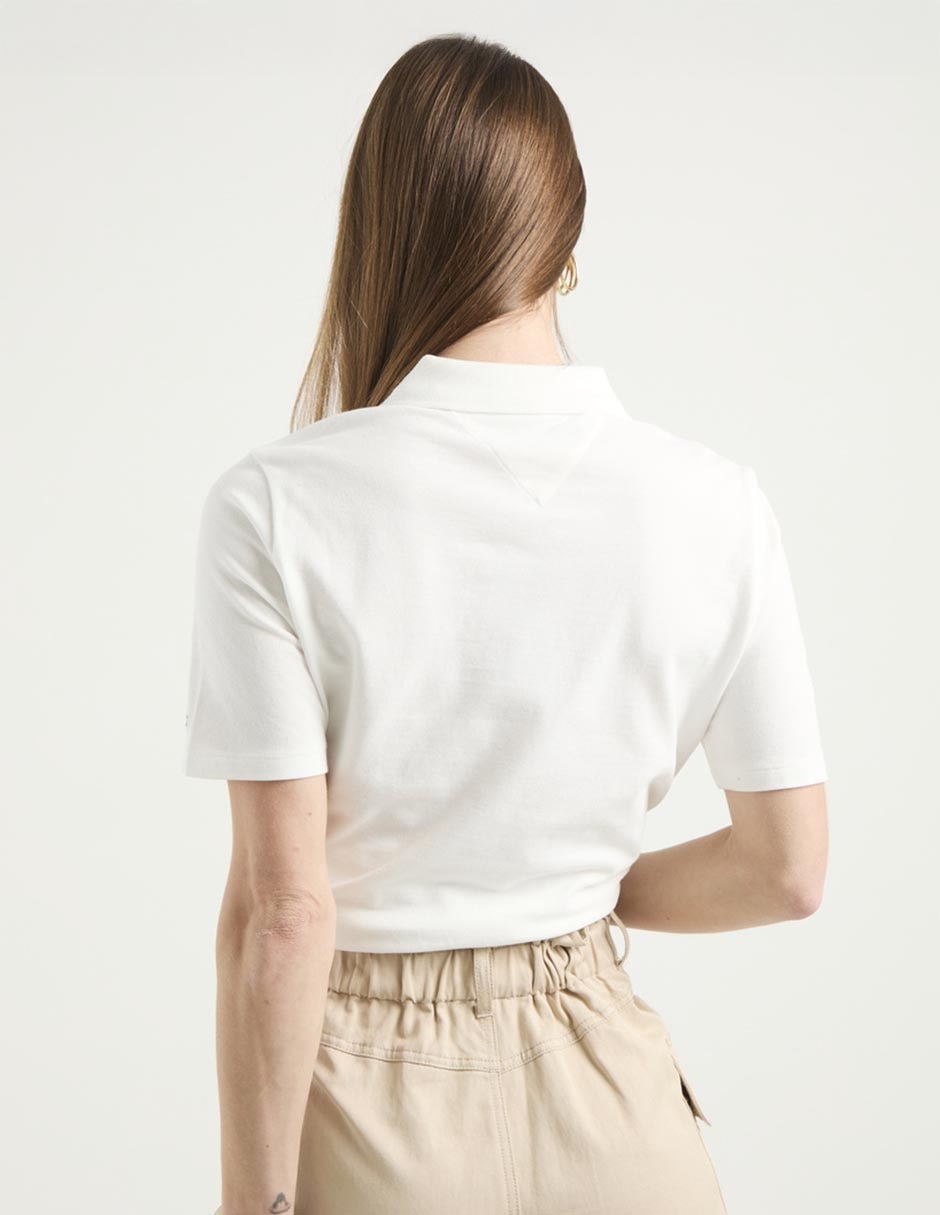 Playera tipo polo para mujer 5