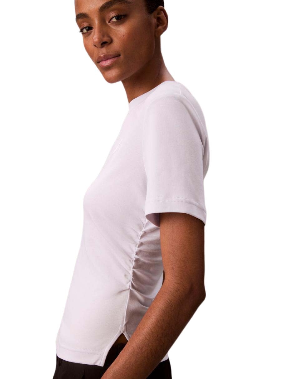 Playera manga corta Calvin Klein Jeans cuello redondo para mujer 3