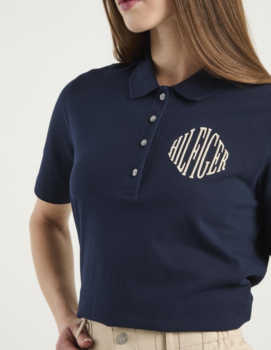 Playera tipo polo para mujer 7