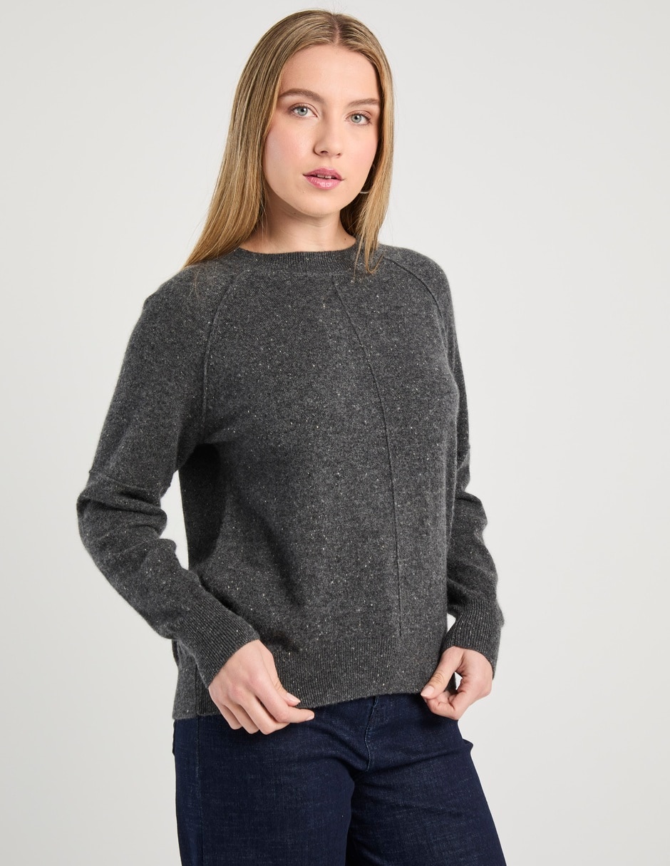 Suéter cuello redondo para mujer Suéter cuello redondo para mujer