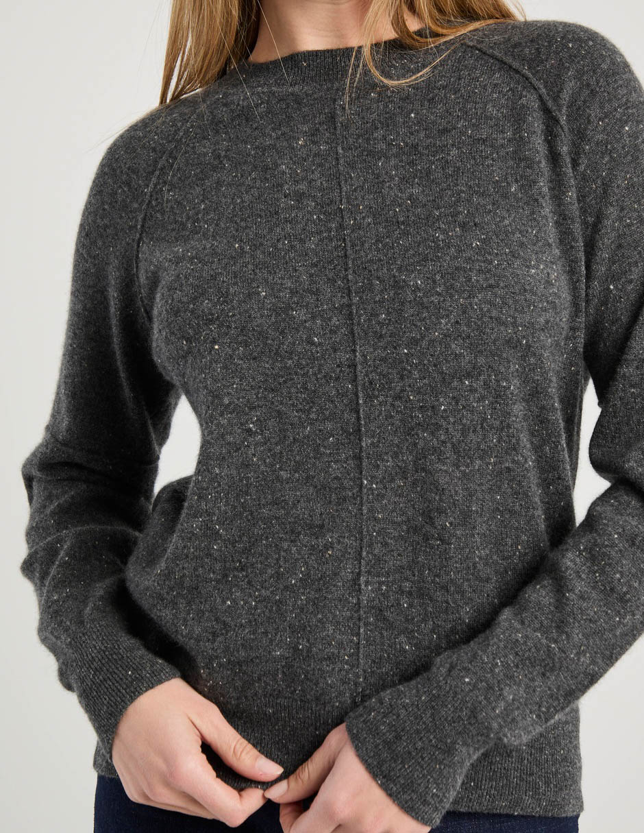 Suéter cuello redondo para mujer 5