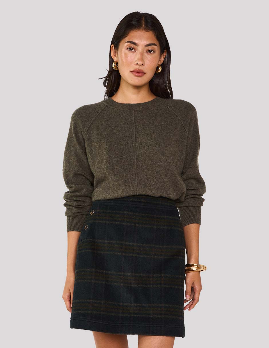 Suéter cuello redondo para mujer Suéter cuello redondo para mujer