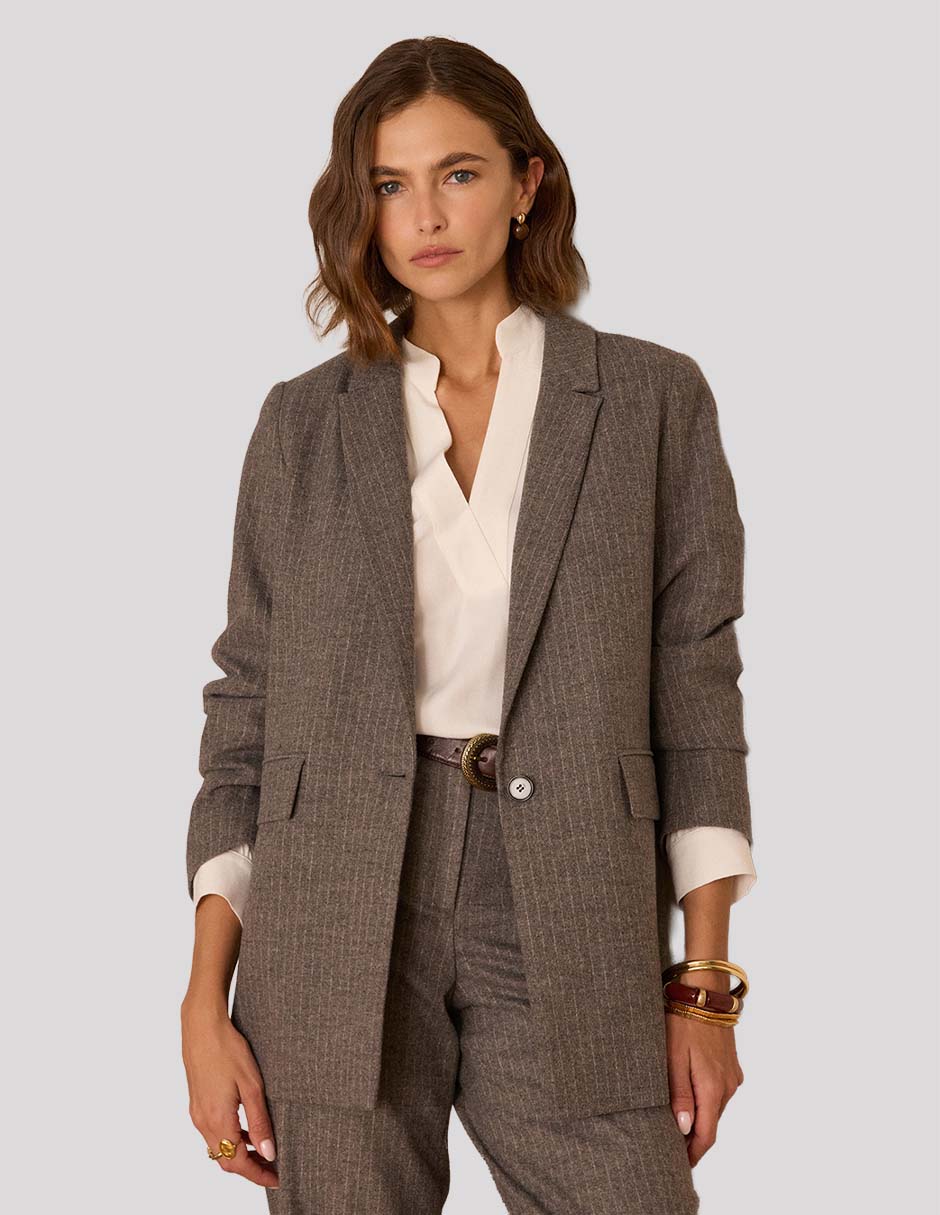 Saco formal Maison 123 para mujer