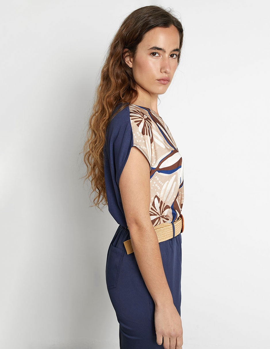Blusa manga corta para mujer 3