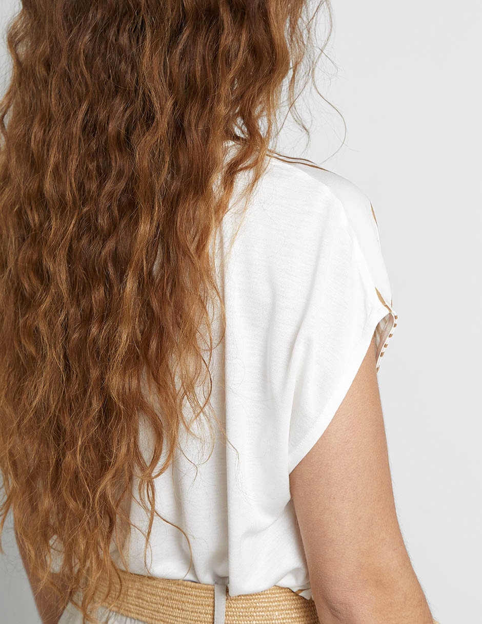 Blusa manga corta para mujer 2