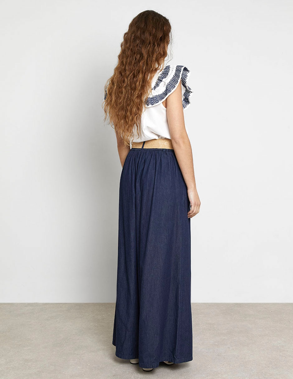 Pantalón wide leg para mujer 5