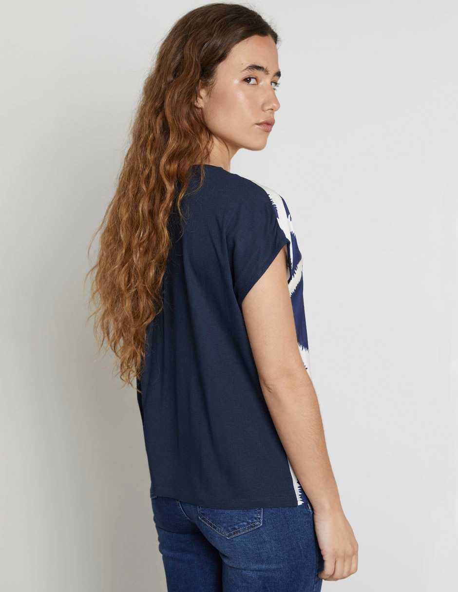 Blusa manga corta para mujer 7