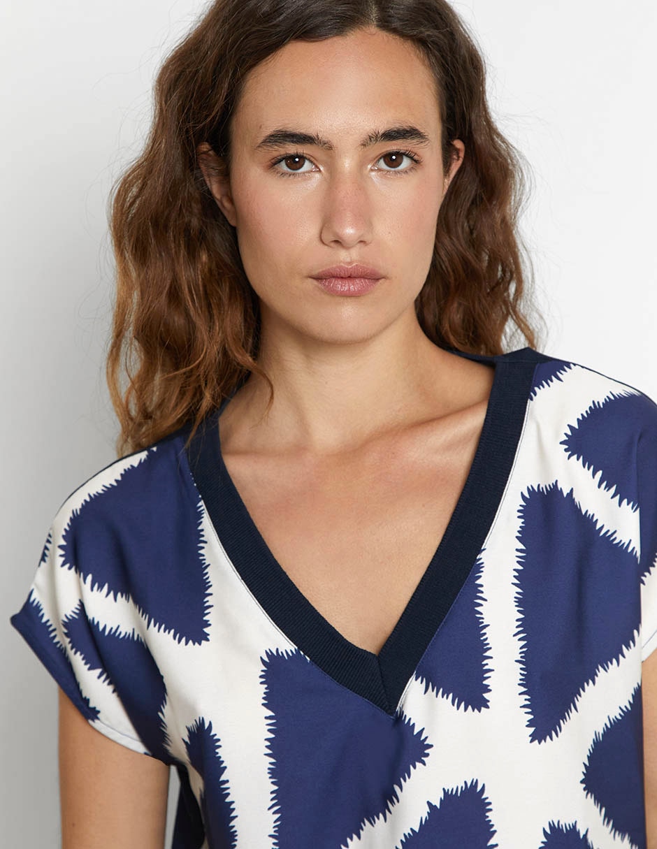 Blusa manga corta para mujer 10