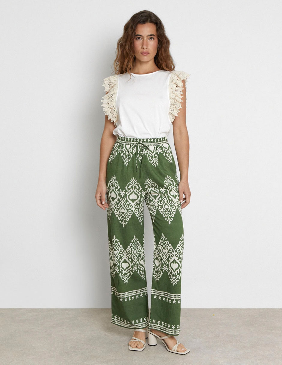 Pantalón straight para mujer 4