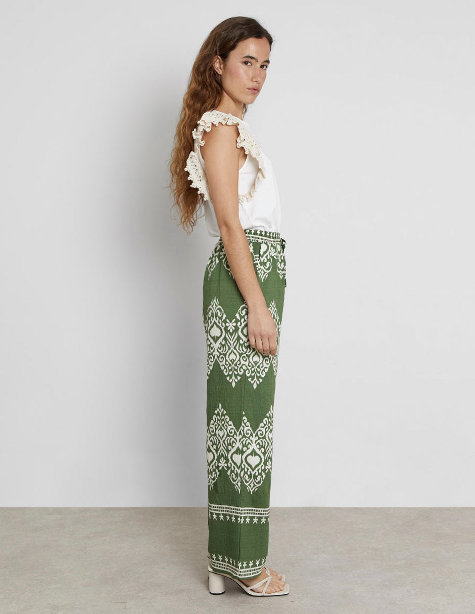 Pantalón straight para mujer 3