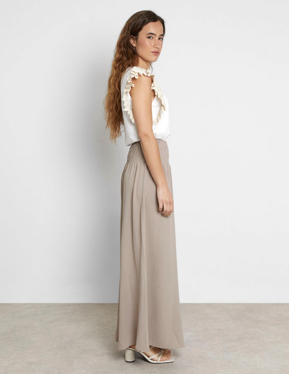 Pantalón wide leg para mujer 2