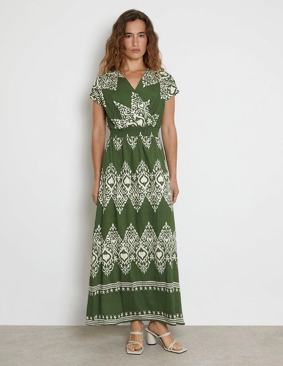 Vestido midi casual para mujer