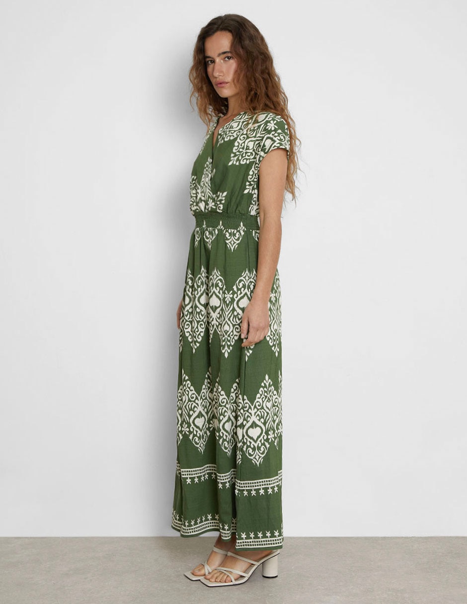 Vestido midi casual para mujer