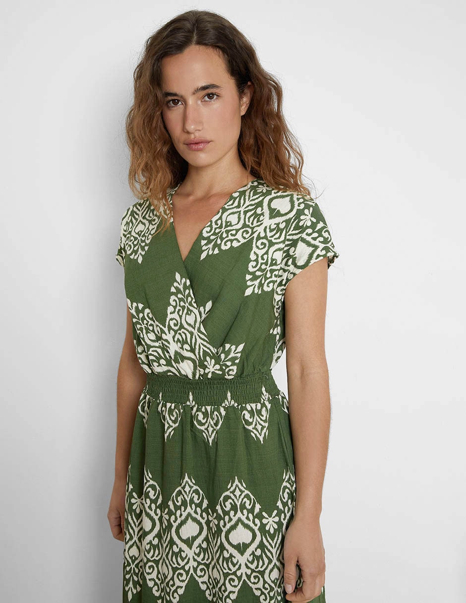 Vestido midi casual para mujer