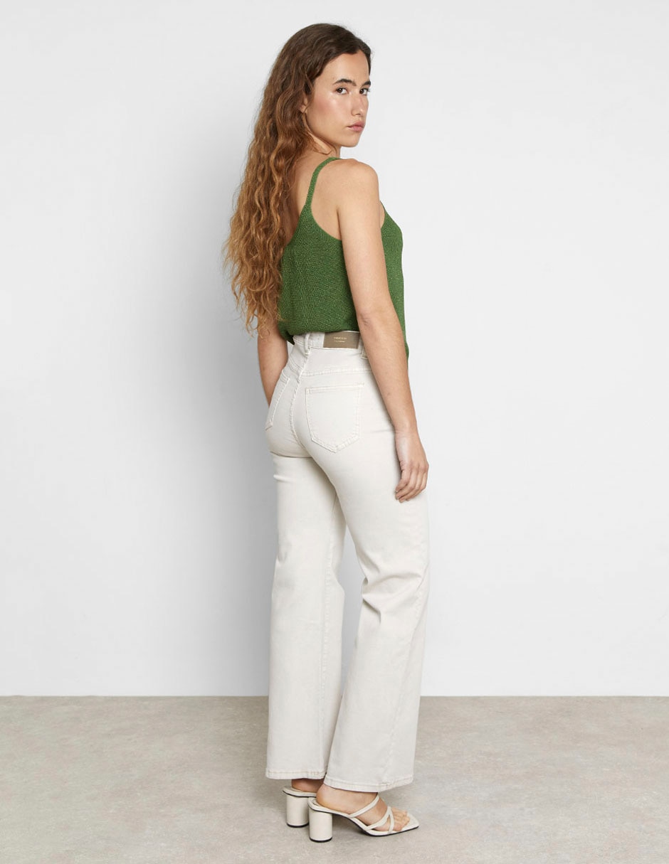 Jeans straight para mujer 5