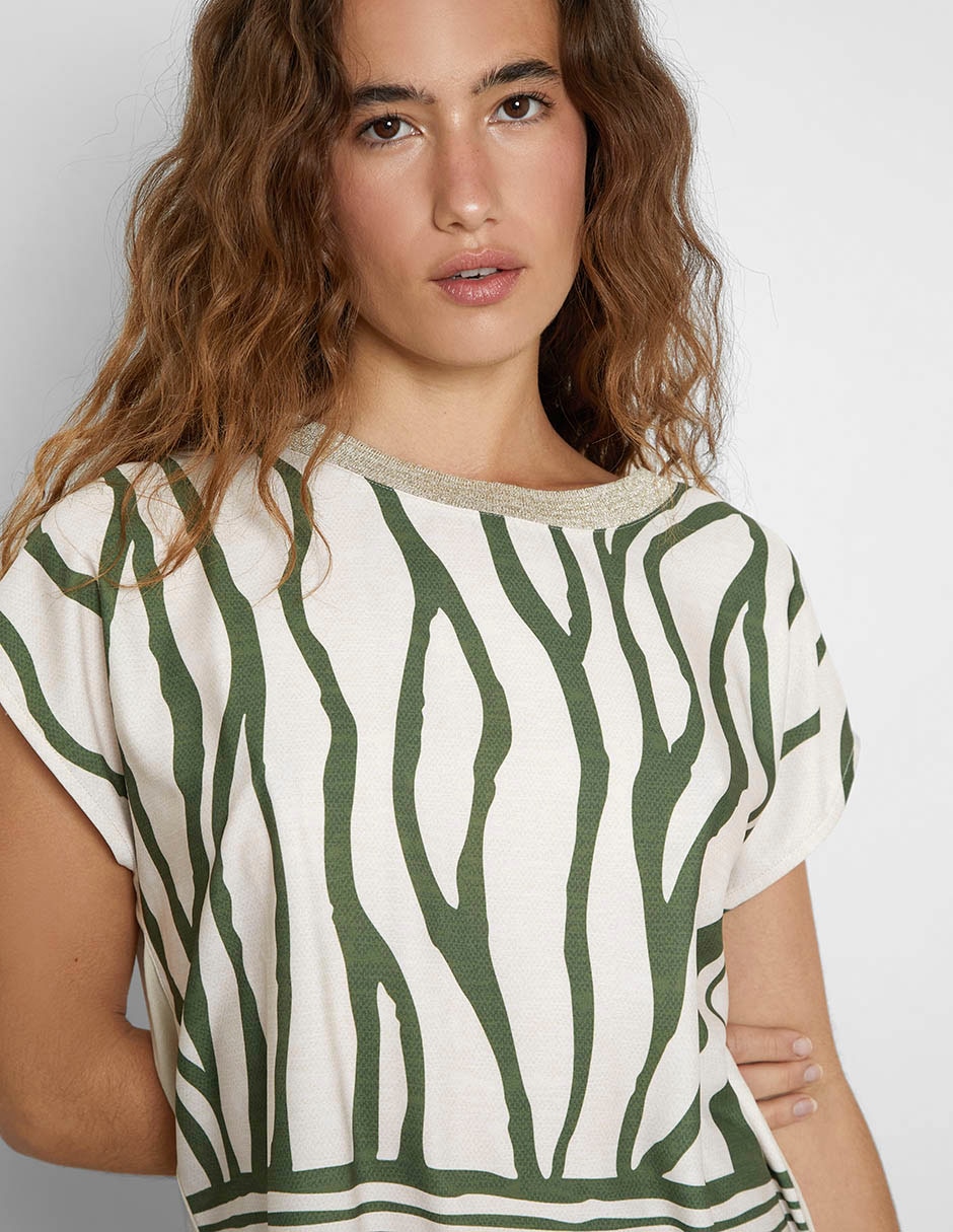 Blusa manga corta para mujer 10