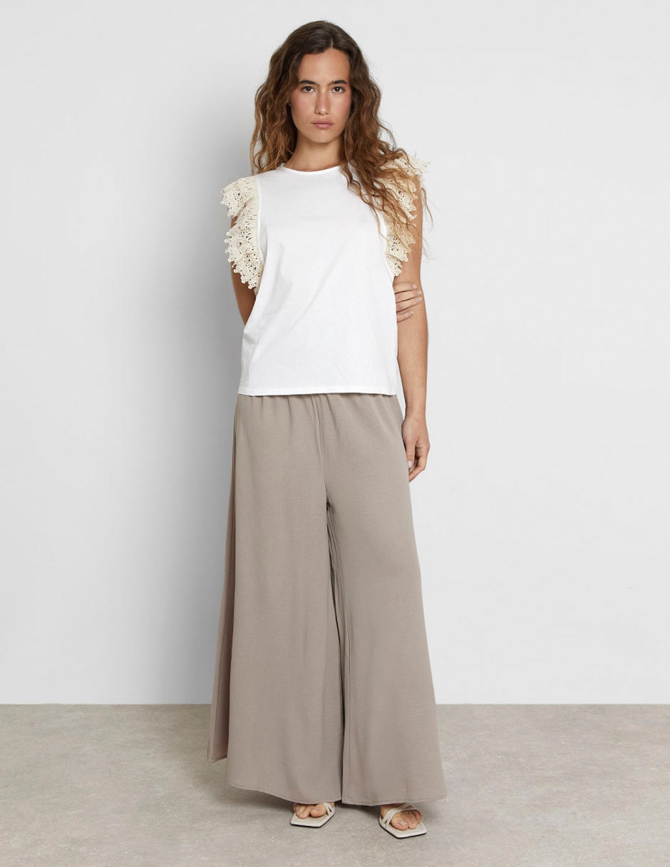 Playera Trucco cuello redondo para mujer