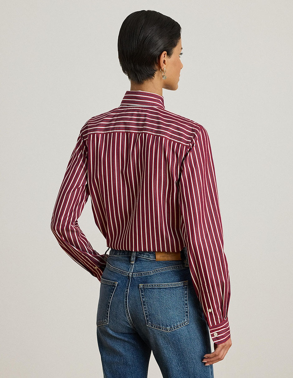 Blusa Lauren Ralph Lauren manga larga para mujer