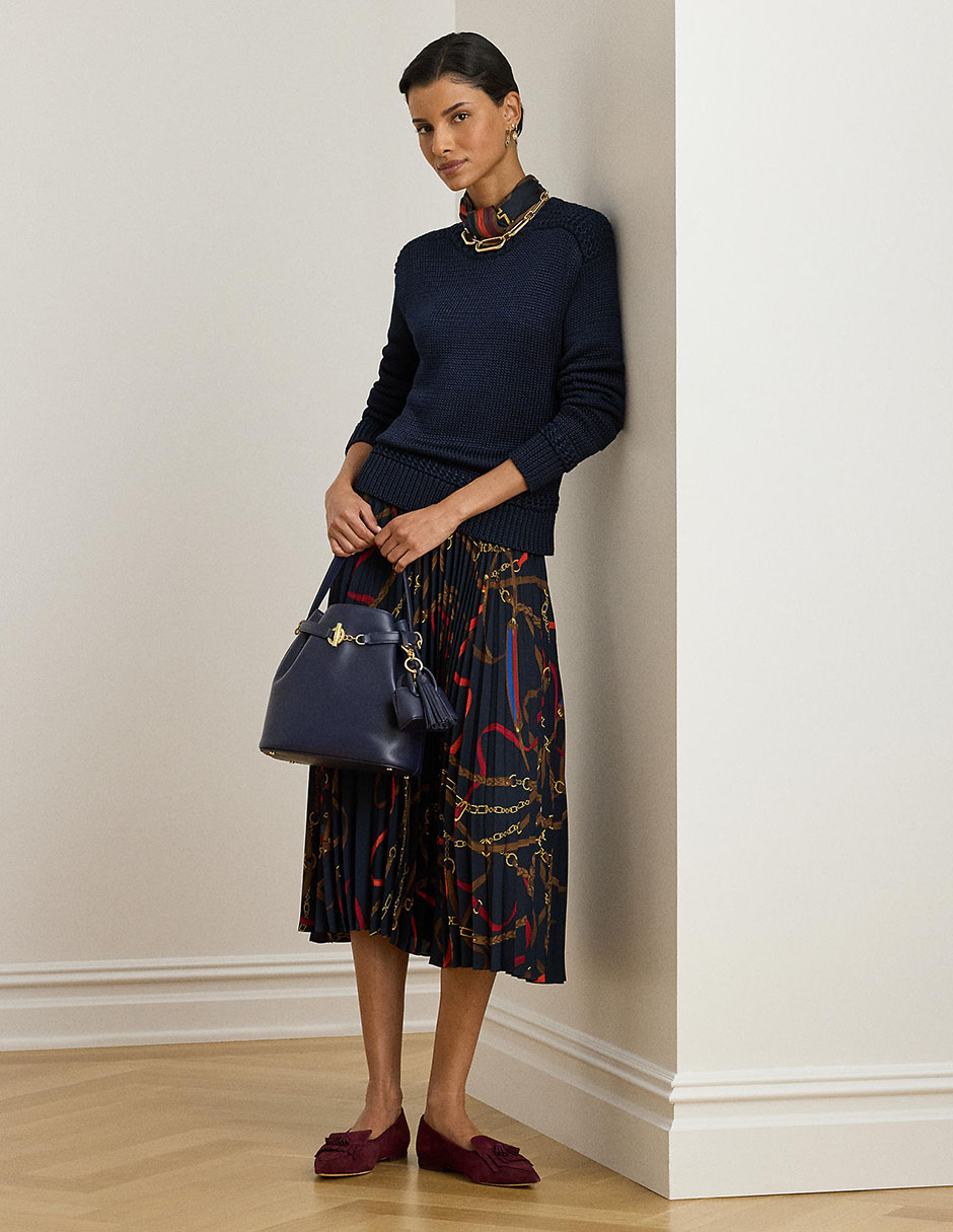 Falda 3/4 Lauren Ralph Lauren a la cintura