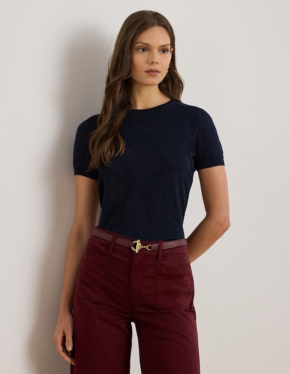 Suéter cuello redondo para mujer Suéter cuello redondo para mujer