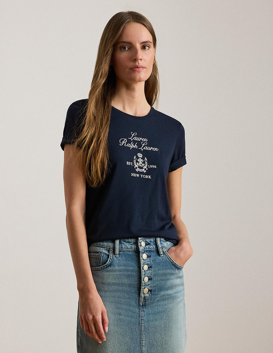 Blusa Lauren Ralph Lauren manga corta para mujer