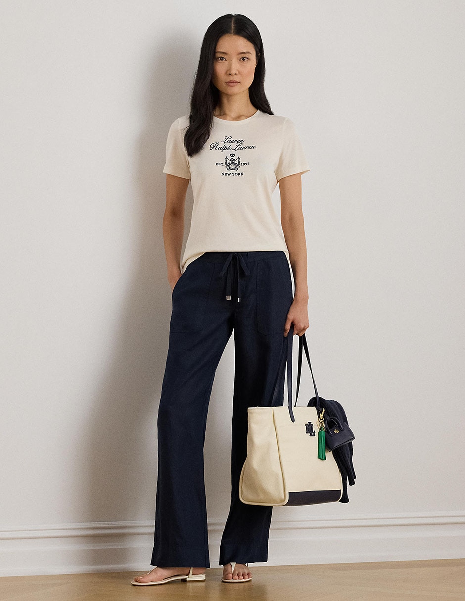 Blusa manga corta para mujer