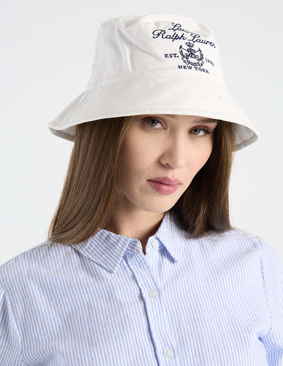 Sombrero bucket estampado logo 4