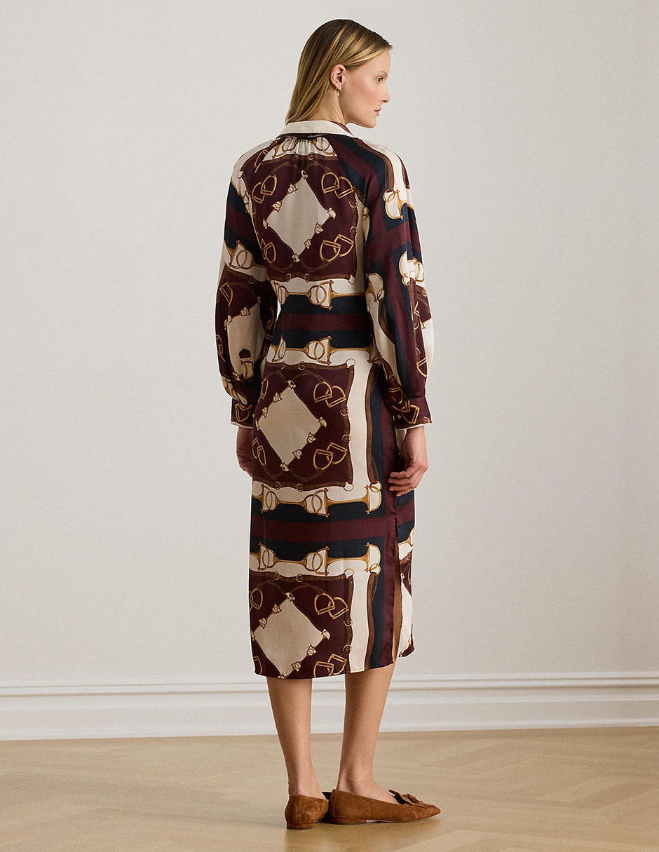 Vestido a la rodilla casual Lauren Ralph Lauren para mujer