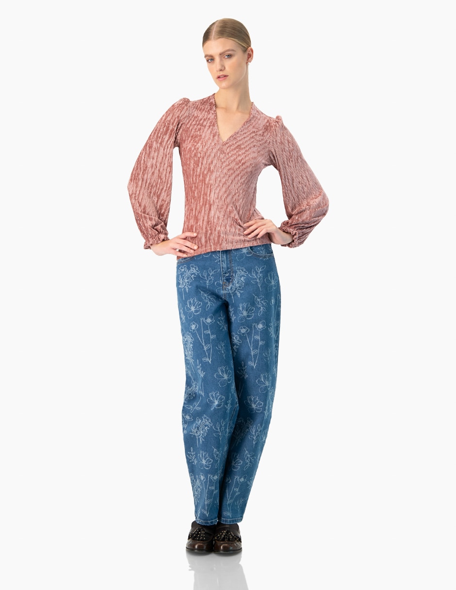 Jeans slim para mujer