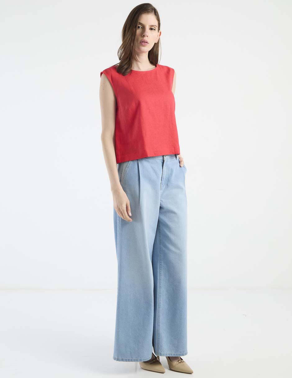 Top cuello redondo 3