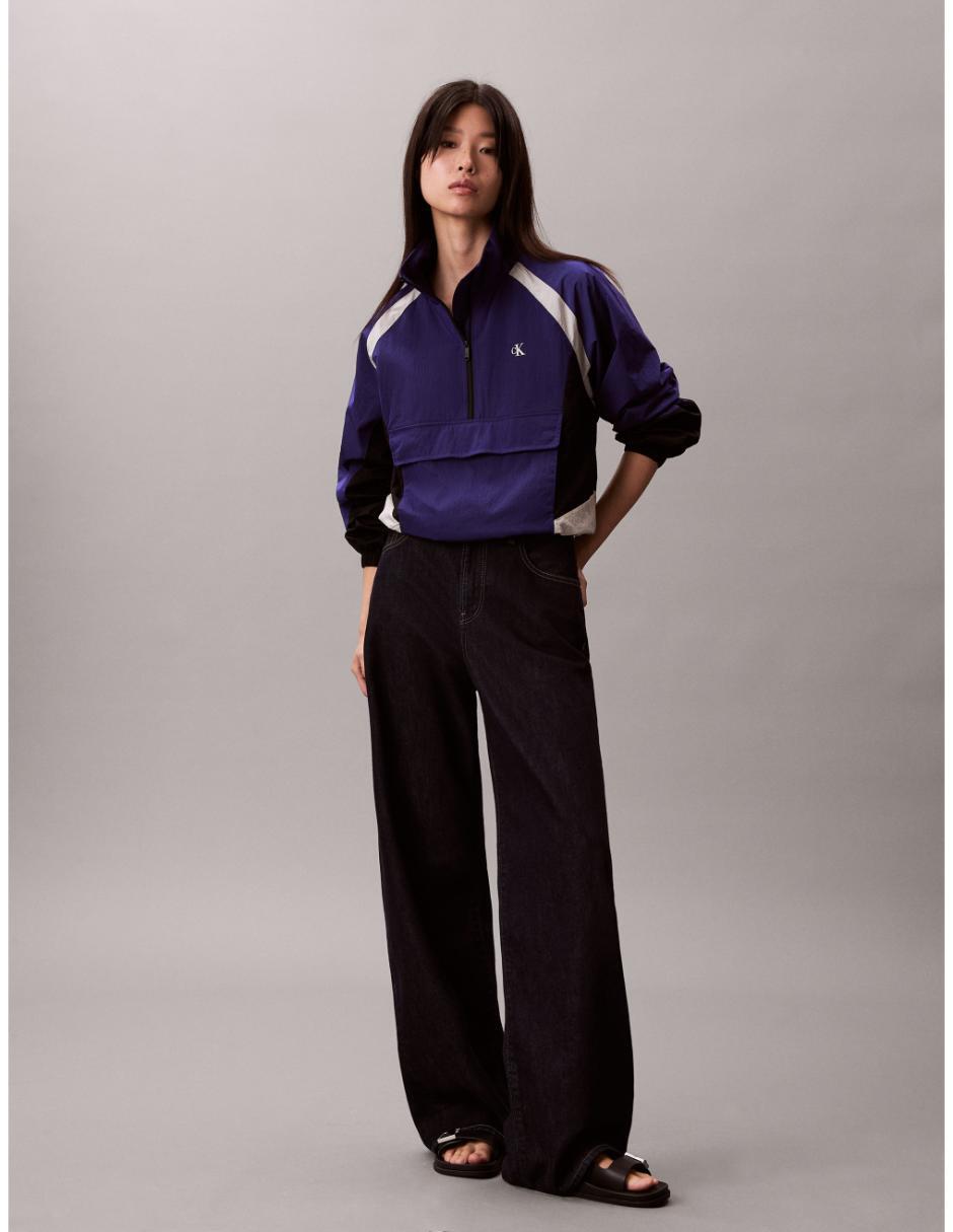 Chamarra rompevientos calvin klein impermeable para mujer