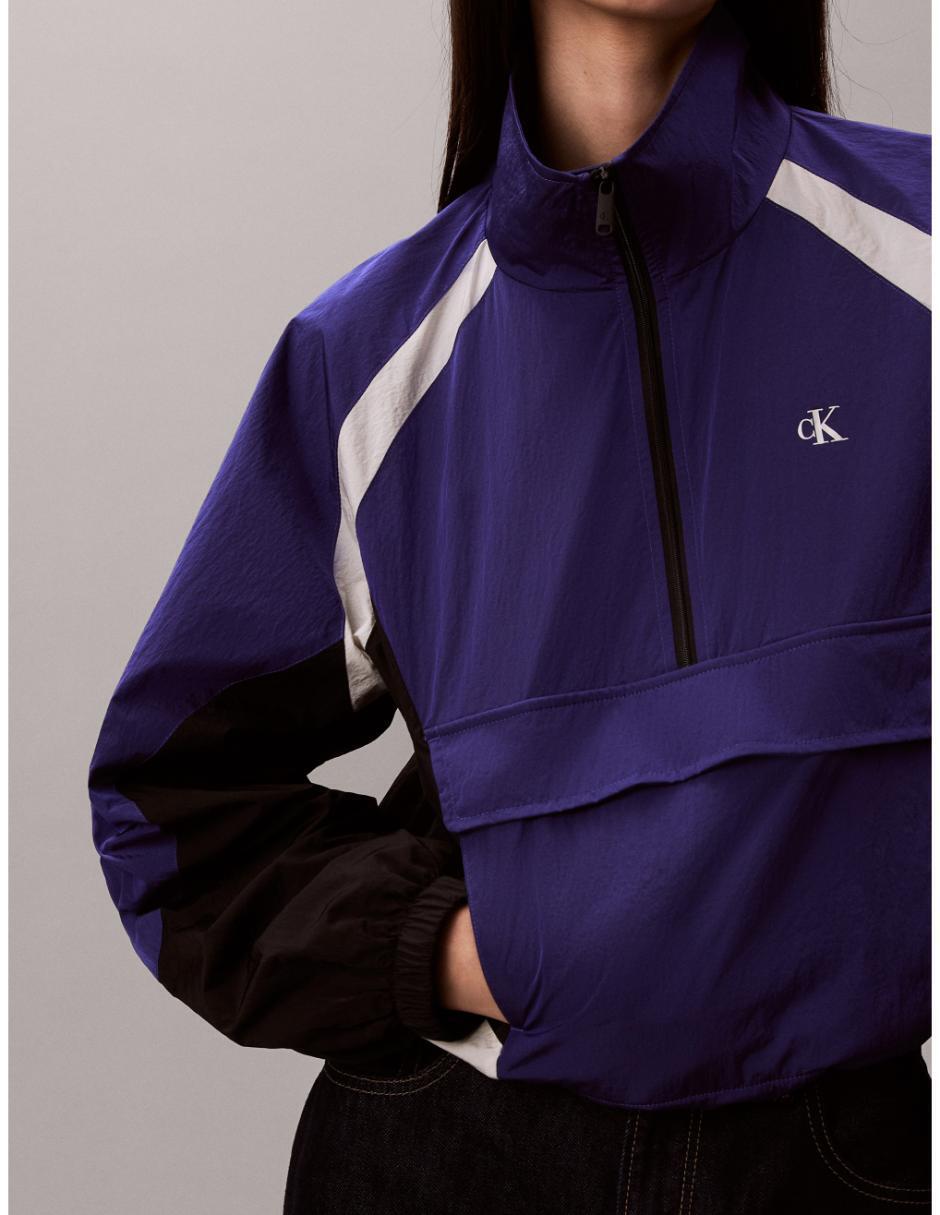 Chamarra rompevientos calvin klein impermeable para mujer