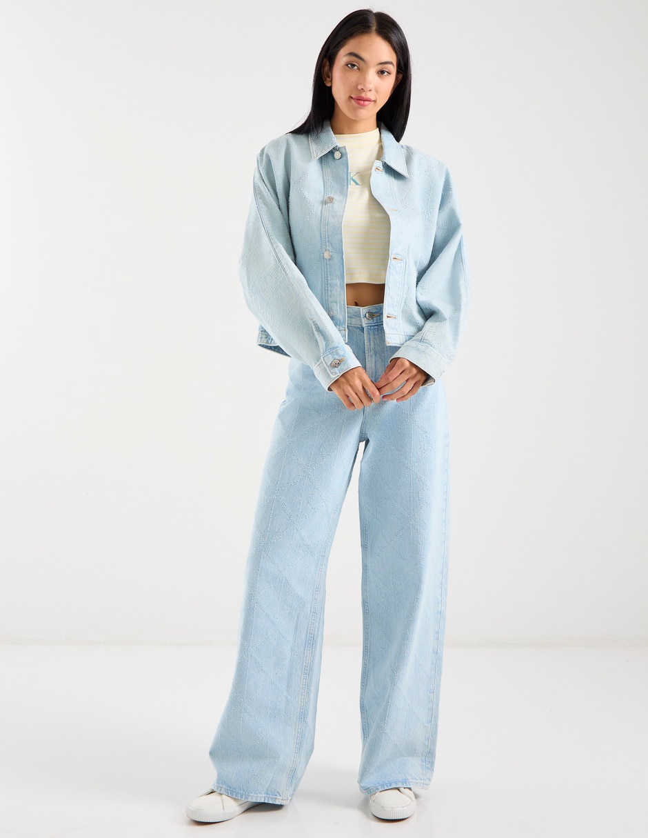 Jeans relaxed amplio para mujer 3