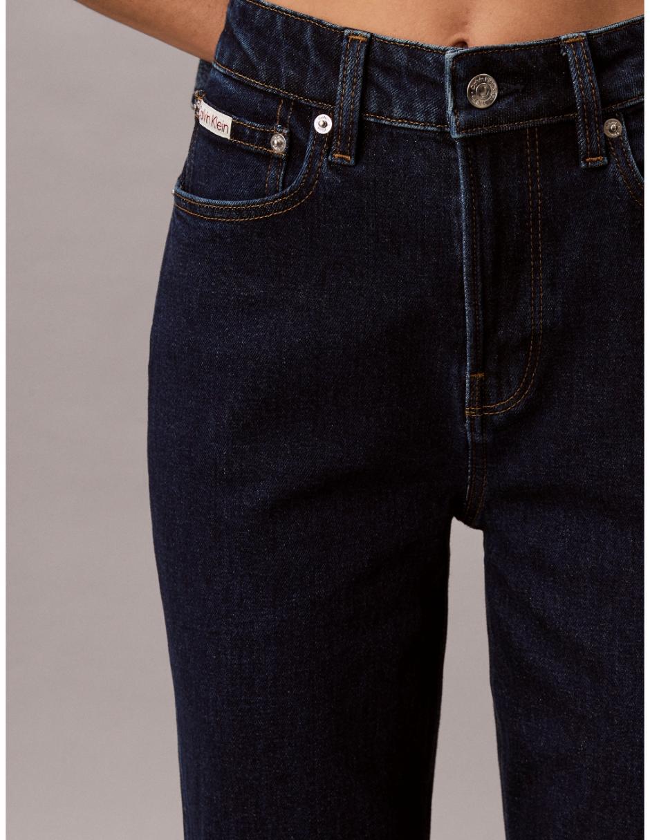 Jeans slim media cintura Calvin Klein 47F749G-GWI para mujer 5