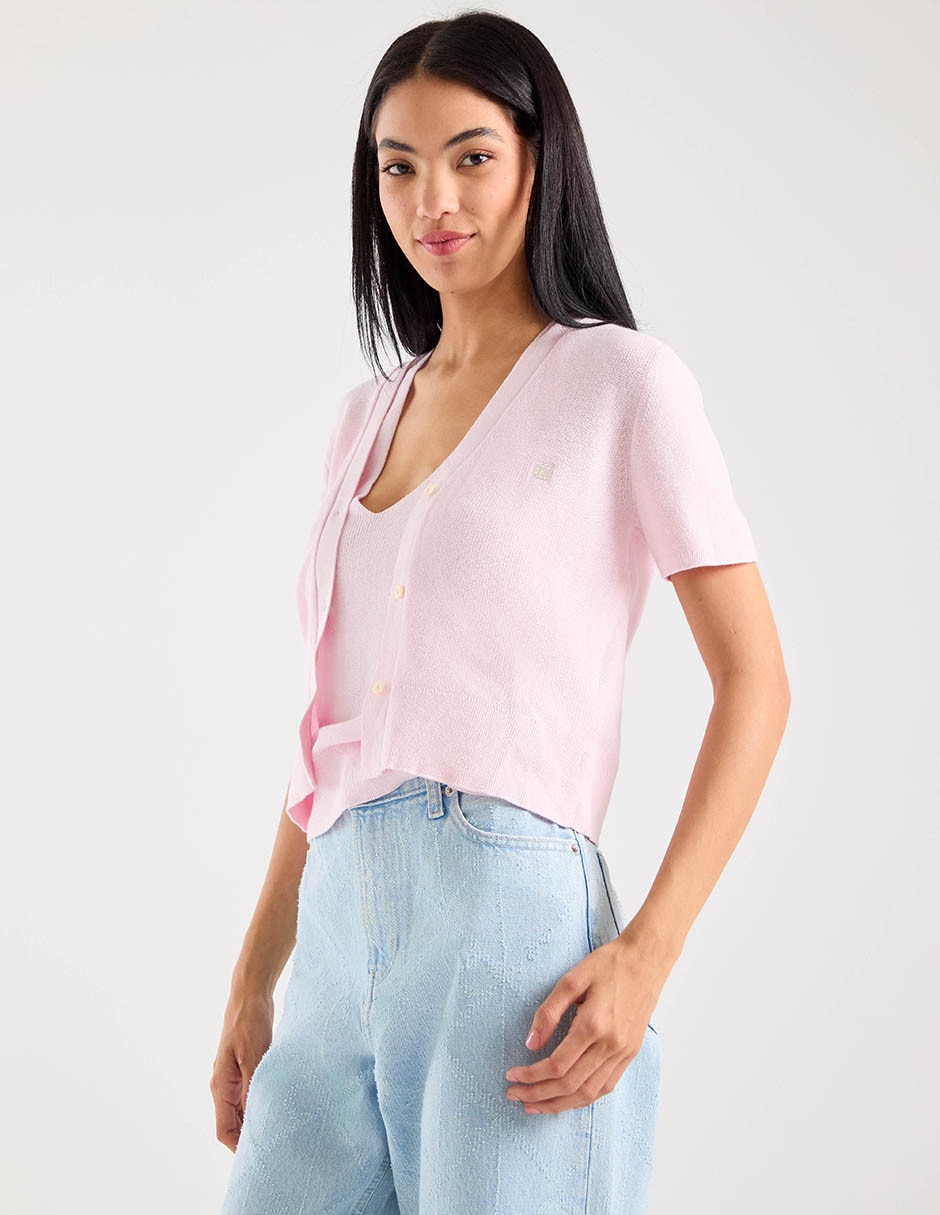 Suéter cuello v para mujer 3
