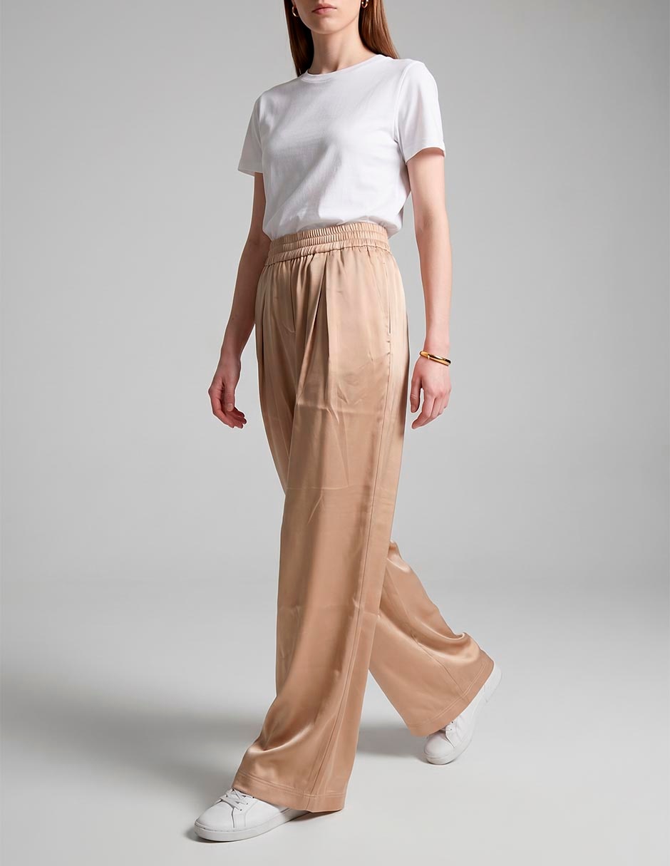'pantalón' relaxed lacoste acampanado 'para mujer' 'pantalón' relaxed lacoste acampanado 'para mujer'