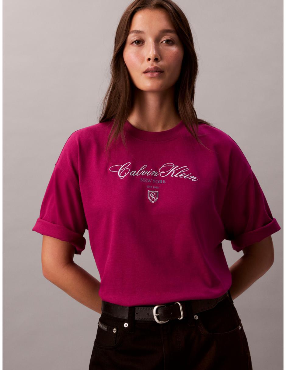 Playera manga al codo cuello alto mujer 2