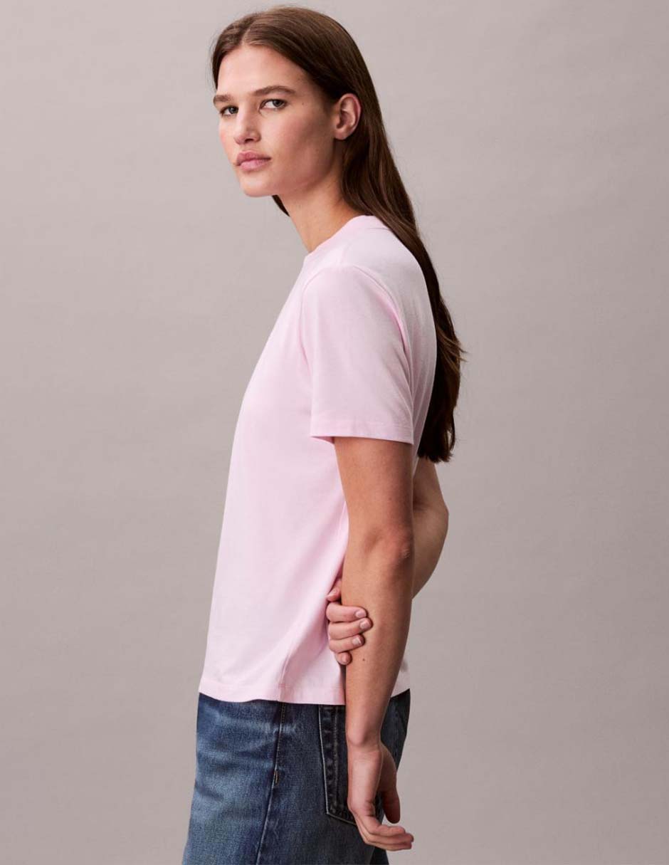 Playera manga corta cuello redondo mujer 6